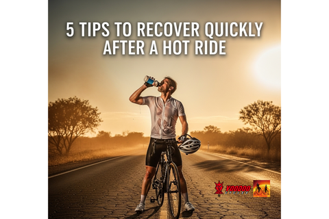 5 Tips to Recover Quickly After a Hot Ride
