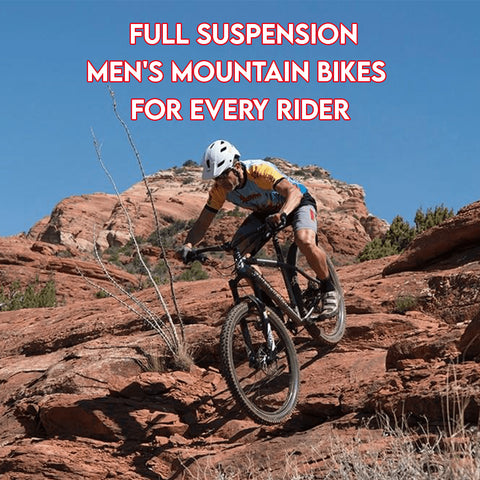 Premier Selection: Full Suspension Mountain Bikes for Men to Suit Every Rider