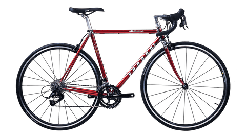 Red Voodoo AVALOU classic vintage road bike made with Chromoly frame