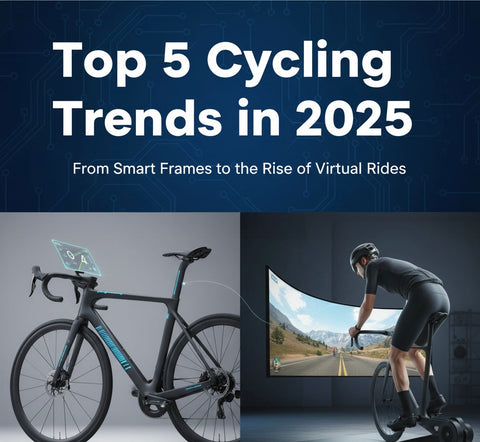 Top 5 Cycling Trends in 2025: From Smart Frames to the Rise of Virtual Rides